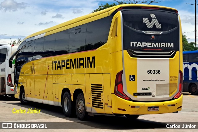 Viação Nova Itapemirim 60336 na cidade de Goiânia, Goiás, Brasil, por Carlos Júnior. Número da foto: #12679478.