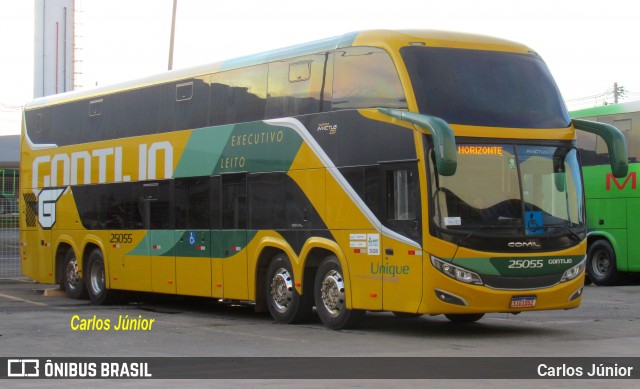 Empresa Gontijo de Transportes 25055 na cidade de Goiânia, Goiás, Brasil, por Carlos Júnior. Número da foto: #12678659.