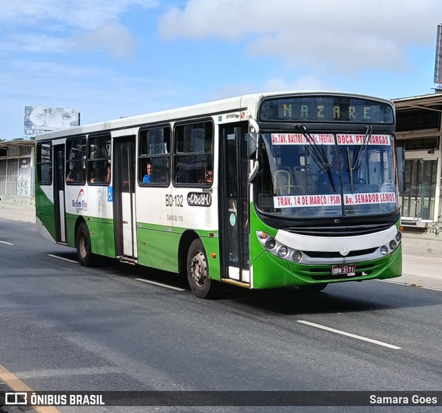 Belém Rio Transportes BD-132 na cidade de Belém, Pará, Brasil, por Samara Goes. Número da foto: #12679983.
