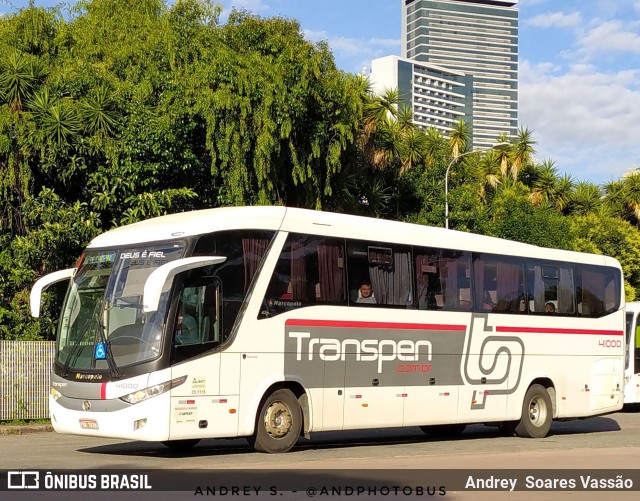 Transpen Transporte Coletivo e Encomendas 41000 na cidade de Curitiba, Paraná, Brasil, por Andrey  Soares Vassão. Número da foto: #12679197.