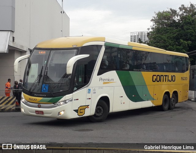 Empresa Gontijo de Transportes 19220 na cidade de Rio de Janeiro, Rio de Janeiro, Brasil, por Gabriel Henrique Lima. Número da foto: #12680181.