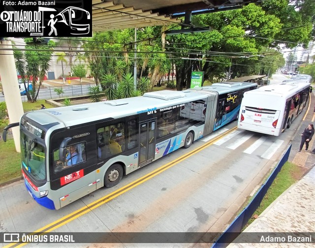 Next Mobilidade - ABC Sistema de Transporte 8341 na cidade de Santo André, São Paulo, Brasil, por Adamo Bazani. Número da foto: #12679783.