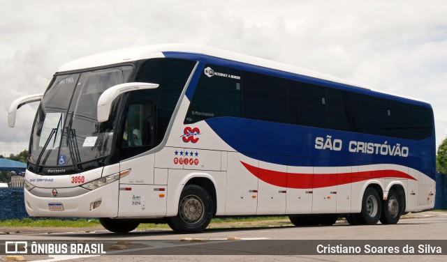 Viação São Cristóvão 3050 na cidade de São Paulo, São Paulo, Brasil, por Cristiano Soares da Silva. Número da foto: #12680187.
