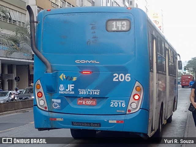 ANSAL - Auto Nossa Senhora de Aparecida 206 na cidade de Juiz de Fora, Minas Gerais, Brasil, por Yuri R. Souza. Número da foto: #12677712.