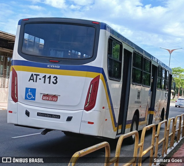 Empresa de Transportes Nova Marambaia AT-113 na cidade de Belém, Pará, Brasil, por Samara Goes. Número da foto: #12679992.