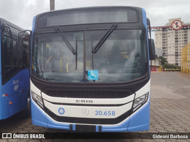 HP Transportes Coletivos 20.658 na cidade de Goiânia, Goiás, Brasil, por Gideoni Barbosa. Número da foto: #12678717.