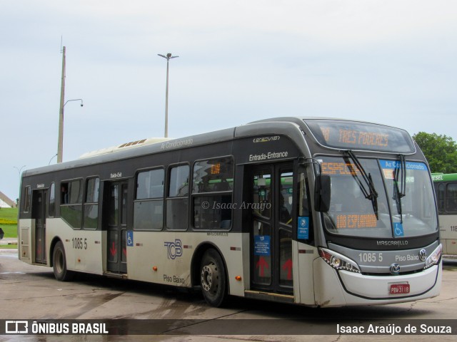 TCB - Sociedade de Transportes Coletivos de Brasília 1085 5 na cidade de Brasília, Distrito Federal, Brasil, por Isaac Araújo de Souza. Número da foto: #12678648.