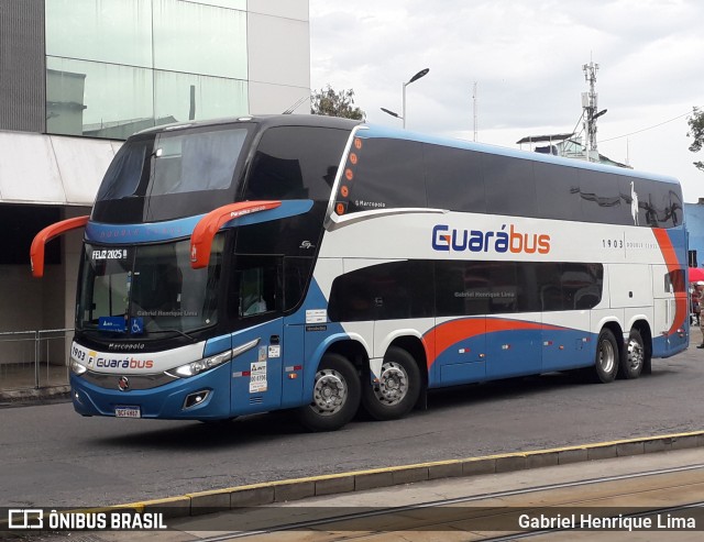 GuaráBus 1903 na cidade de Rio de Janeiro, Rio de Janeiro, Brasil, por Gabriel Henrique Lima. Número da foto: #12679931.