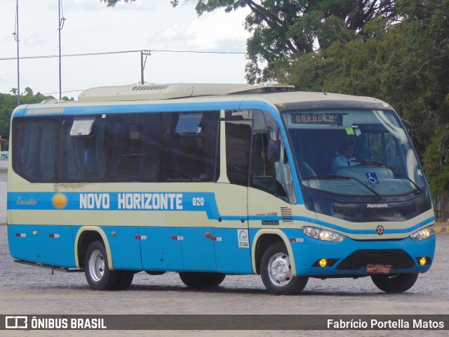 Viação Novo Horizonte 820 na cidade de Vitória da Conquista, Bahia, Brasil, por Fabrício Portella Matos. Número da foto: #12680957.