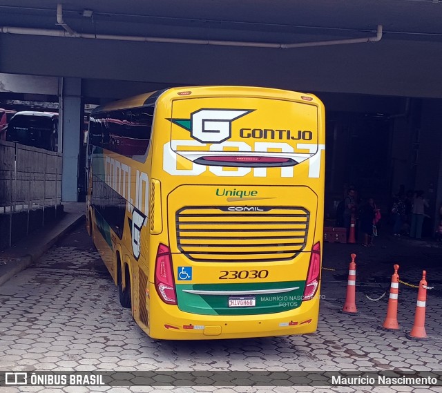 Empresa Gontijo de Transportes 23030 na cidade de Belo Horizonte, Minas Gerais, Brasil, por Maurício Nascimento. Número da foto: #12680759.