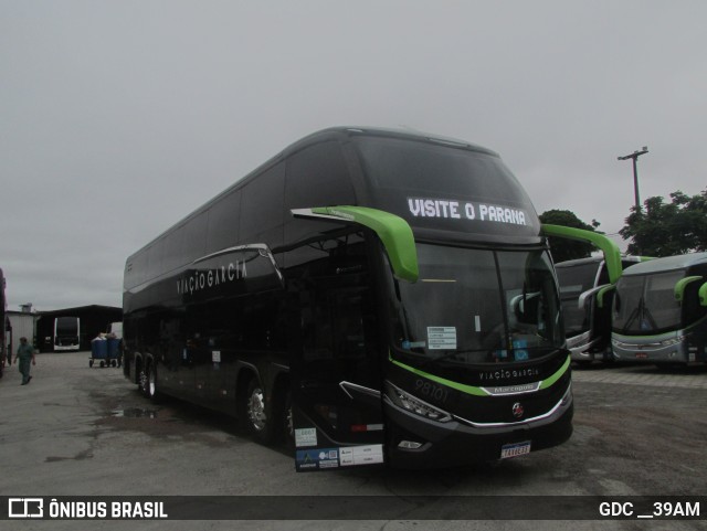 Viação Garcia 98101 na cidade de Curitiba, Paraná, Brasil, por GDC __39AM. Número da foto: #12678928.