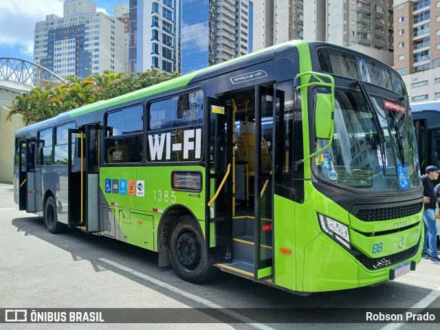 BB Transportes e Turismo 1385 na cidade de Barueri, São Paulo, Brasil, por Robson Prado. Número da foto: #12679043.