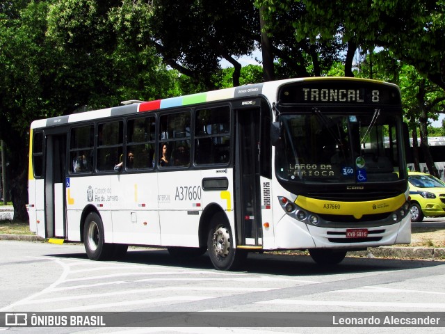 Transportes São Silvestre A37660 na cidade de Rio de Janeiro, Rio de Janeiro, Brasil, por Leonardo Alecsander. Número da foto: #12679448.