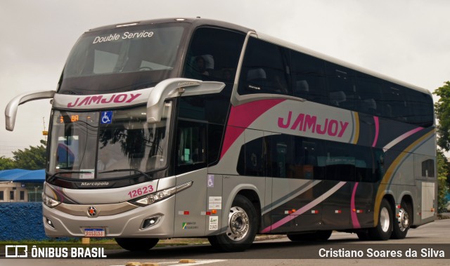 Viação Jam Joy 12623 na cidade de São Paulo, São Paulo, Brasil, por Cristiano Soares da Silva. Número da foto: #12679835.