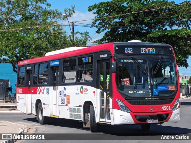 Real Alagoas de Viação 4501 na cidade de Maceió, Alagoas, Brasil, por Andre Carlos. Número da foto: #12678838.