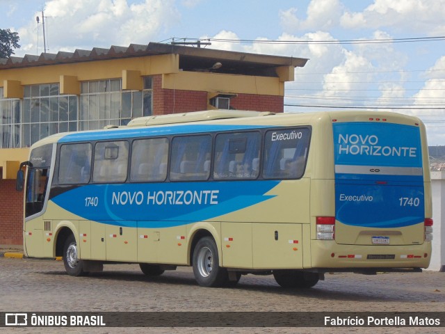 Viação Novo Horizonte 1740 na cidade de Vitória da Conquista, Bahia, Brasil, por Fabrício Portella Matos. Número da foto: #12680969.