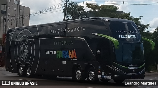 Viação Garcia 88019 na cidade de Foz do Iguaçu, Paraná, Brasil, por Leandro Marques. Número da foto: #12678393.