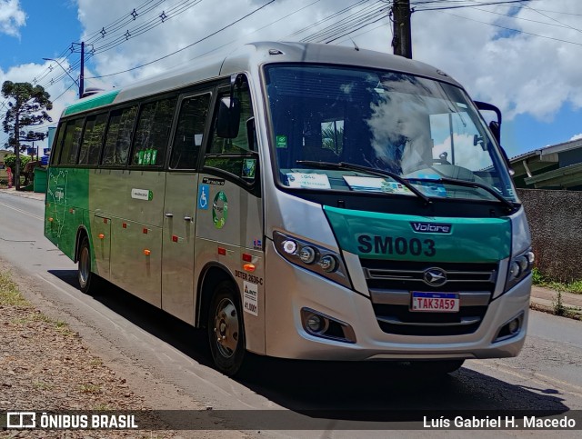 CBTour Turismo e Fretamento SM003 na cidade de Seara, Santa Catarina, Brasil, por Luís Gabriel H. Macedo. Número da foto: #12681305.