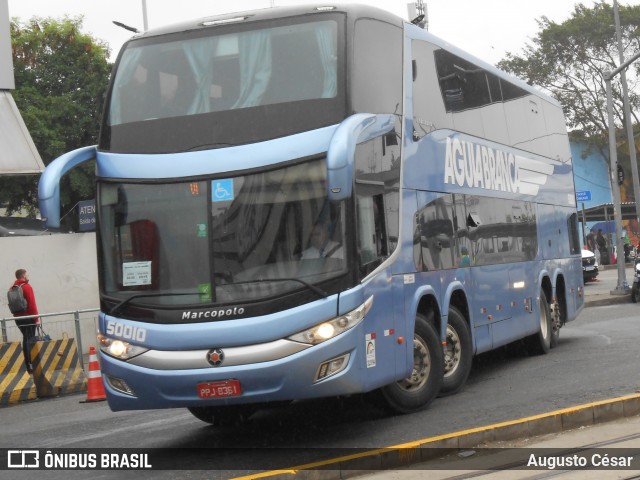 Viação Águia Branca 50010 na cidade de Rio de Janeiro, Rio de Janeiro, Brasil, por Augusto César. Número da foto: #12682320.