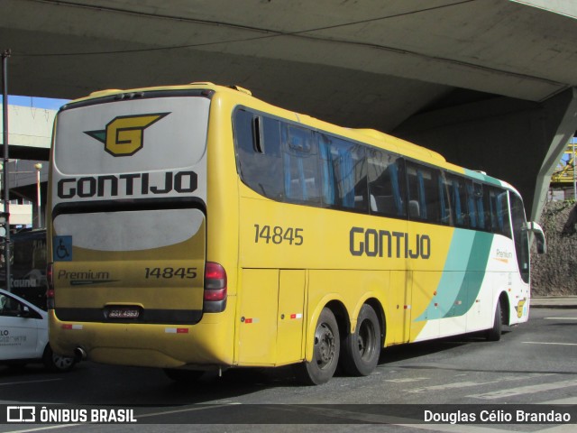 Empresa Gontijo de Transportes 14845 na cidade de Belo Horizonte, Minas Gerais, Brasil, por Douglas Célio Brandao. Número da foto: #12683452.