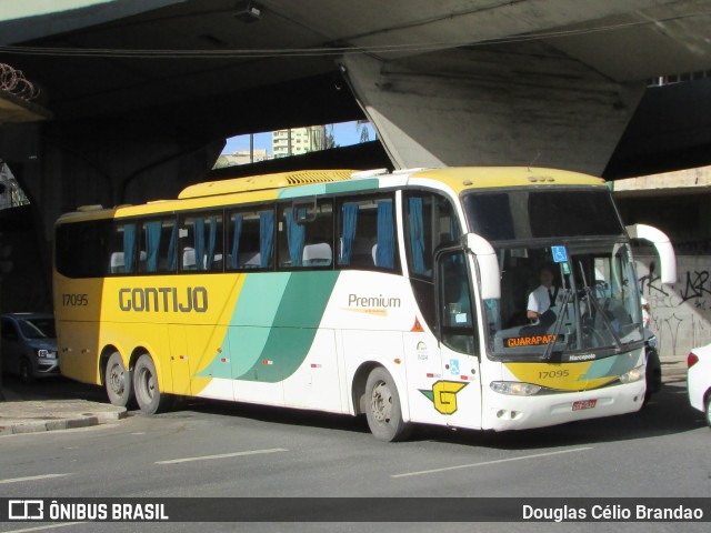 Empresa Gontijo de Transportes 17095 na cidade de Belo Horizonte, Minas Gerais, Brasil, por Douglas Célio Brandao. Número da foto: #12683325.
