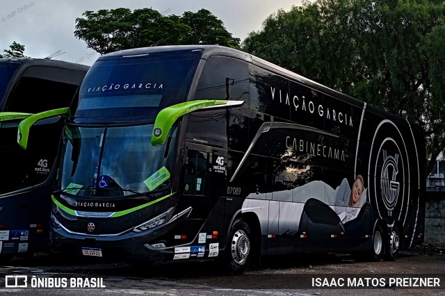 Viação Garcia 87089 na cidade de Curitiba, Paraná, Brasil, por ISAAC MATOS PREIZNER. Número da foto: #12681960.