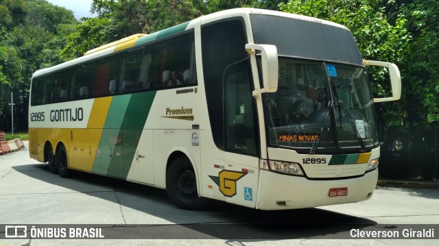 Empresa Gontijo de Transportes 12895 na cidade de São Paulo, São Paulo, Brasil, por Cleverson Giraldi. Número da foto: #12682913.