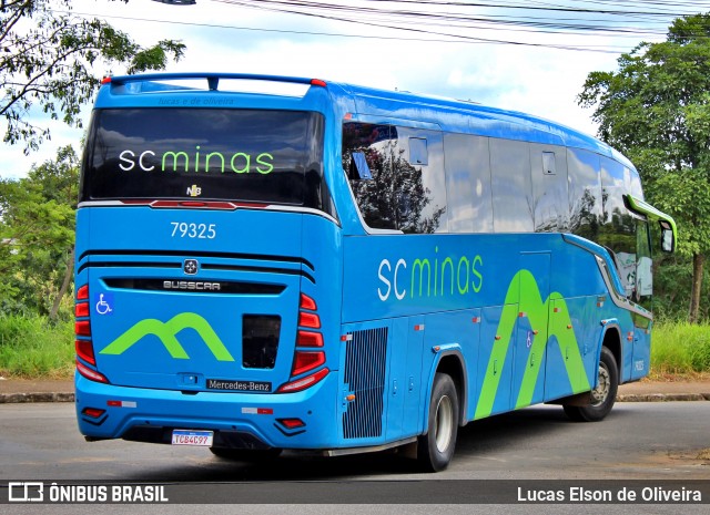 SC Minas Transportes 79325 na cidade de Alfenas, Minas Gerais, Brasil, por Lucas Elson de Oliveira. Número da foto: #12683529.