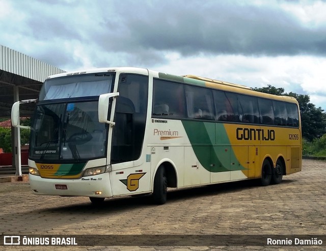 Empresa Gontijo de Transportes 12055 na cidade de São João Evangelista, Minas Gerais, Brasil, por Ronnie Damião. Número da foto: #12681458.