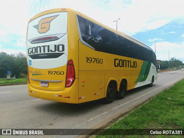 Empresa Gontijo de Transportes 19760 na cidade de Ipatinga, Minas Gerais, Brasil, por Celso ROTA381. Número da foto: #12681459.