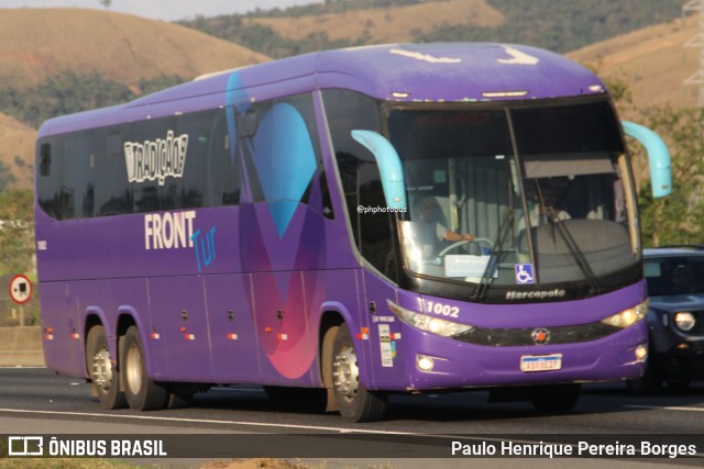 Front Tur Turismo 1002 na cidade de Roseira, São Paulo, Brasil, por Paulo Henrique Pereira Borges. Número da foto: #12683114.