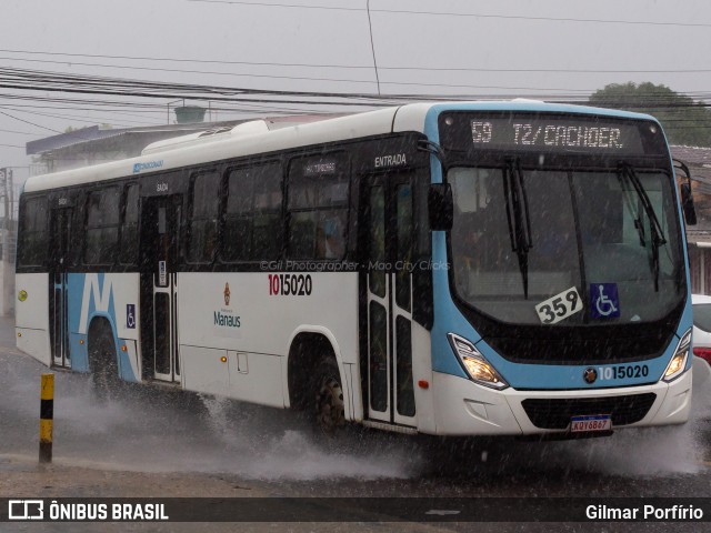 Vega Manaus Transporte 1015020 na cidade de Manaus, Amazonas, Brasil, por Gilmar Porfírio. Número da foto: #12682784.