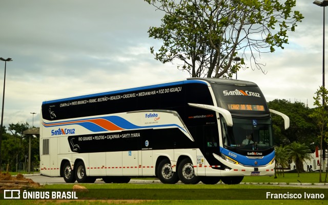 VUSC - Viação União Santa Cruz 5500 na cidade de Florianópolis, Santa Catarina, Brasil, por Francisco Ivano. Número da foto: #12682493.