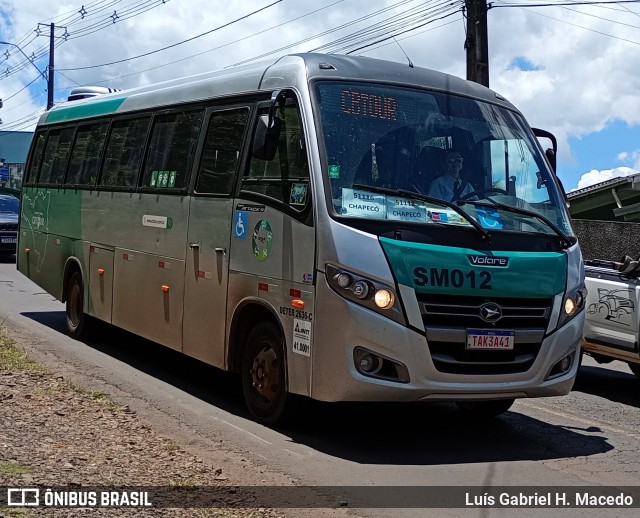 CBTour Turismo e Fretamento SM012 na cidade de Seara, Santa Catarina, Brasil, por Luís Gabriel H. Macedo. Número da foto: #12681283.