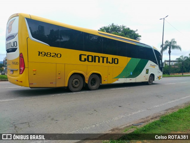 Empresa Gontijo de Transportes 19820 na cidade de Ipatinga, Minas Gerais, Brasil, por Celso ROTA381. Número da foto: #12681450.