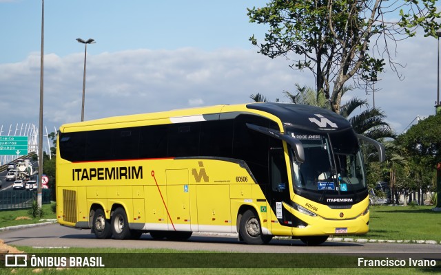 Viação Nova Itapemirim 60506 na cidade de Florianópolis, Santa Catarina, Brasil, por Francisco Ivano. Número da foto: #12683316.