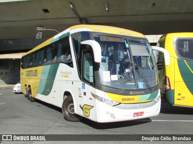 Empresa Gontijo de Transportes 18865 na cidade de Belo Horizonte, Minas Gerais, Brasil, por Douglas Célio Brandao. Número da foto: #12683295.