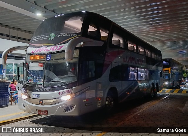 Viação Jam Joy 10319 na cidade de Belém, Pará, Brasil, por Samara Goes. Número da foto: #12683277.