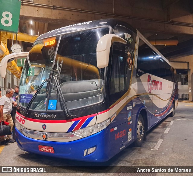 Sidtur 1420 na cidade de São Paulo, São Paulo, Brasil, por Andre Santos de Moraes. Número da foto: #12681423.