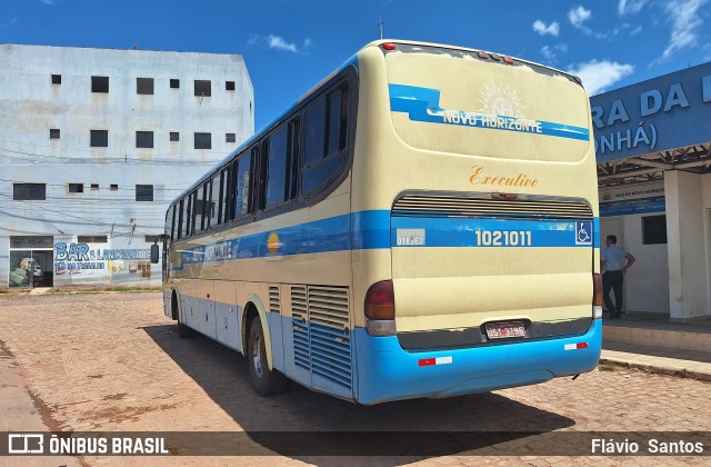 Viação Novo Horizonte 1021011 na cidade de Barra da Estiva, Bahia, Brasil, por Flávio  Santos. Número da foto: #12682946.