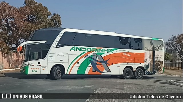 Empresa de Transportes Andorinha 6267 na cidade de Brasília, Distrito Federal, Brasil, por Udiston Teles de Oliveira. Número da foto: #12681472.