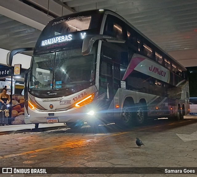 Viação Jam Joy 13424 na cidade de Belém, Pará, Brasil, por Samara Goes. Número da foto: #12683270.