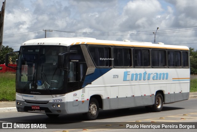 Emtram 3570 na cidade de Vitória da Conquista, Bahia, Brasil, por Paulo Henrique Pereira Borges. Número da foto: #12682957.