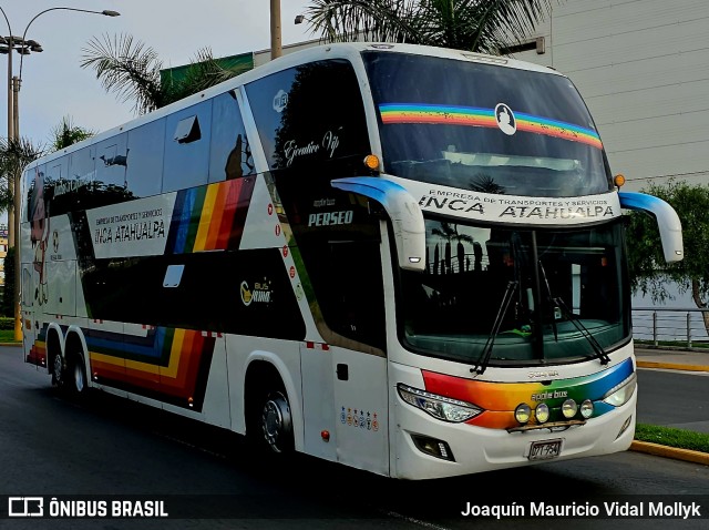 Empresa de Transportes y Servicios Inca Atahualpa  na cidade de Independencia, Lima, Lima Metropolitana, Peru, por Joaquín Mauricio Vidal Mollyk. Número da foto: #12682246.