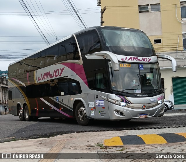 Viação Jam Joy 11822 na cidade de Belém, Pará, Brasil, por Samara Goes. Número da foto: #12683378.