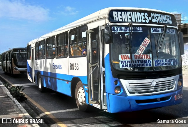 Transportes Barata BN-53 na cidade de Belém, Pará, Brasil, por Samara Goes. Número da foto: #12683507.