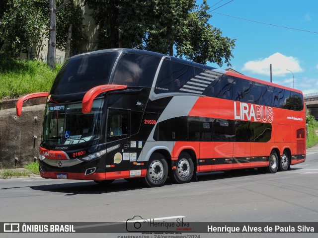 Lirabus 21600 na cidade de Campinas, São Paulo, Brasil, por Henrique Alves de Paula Silva. Número da foto: #12683680.