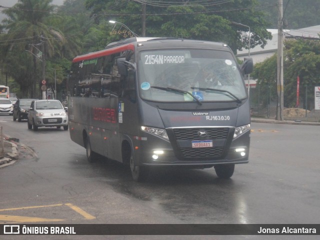 Transportes Única Petrópolis RJ 163.030 na cidade de Duque de Caxias, Rio de Janeiro, Brasil, por Jonas Alcantara. Número da foto: #12681341.