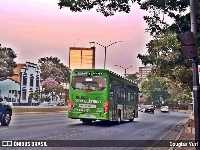 Viação Globo 11384 na cidade de Belo Horizonte, Minas Gerais, Brasil, por Douglas Yuri. Número da foto: #12682835.