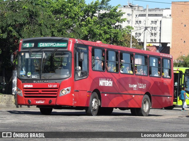 Auto Ônibus Brasília 1.3.169 na cidade de Niterói, Rio de Janeiro, Brasil, por Leonardo Alecsander. Número da foto: #12681906.